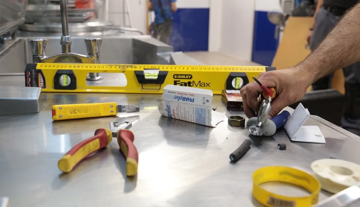 installation cuisine professionnelle