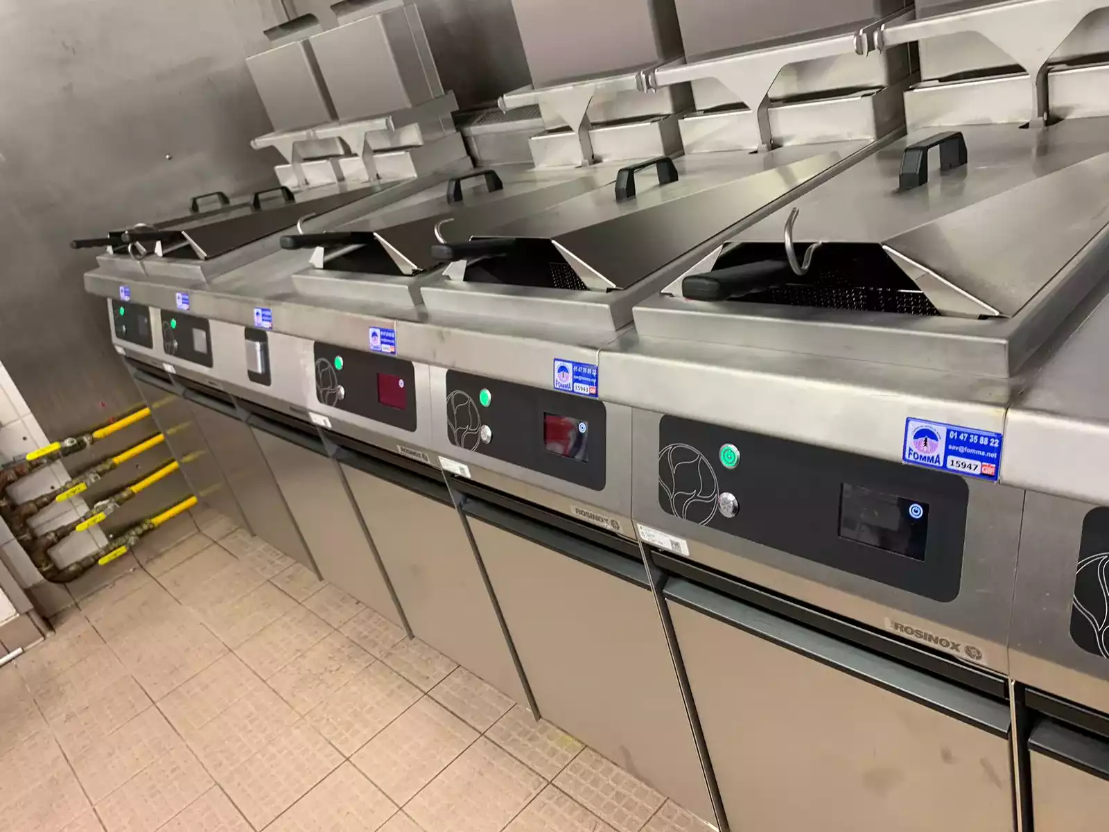 fomma gamme friteuse rosinox