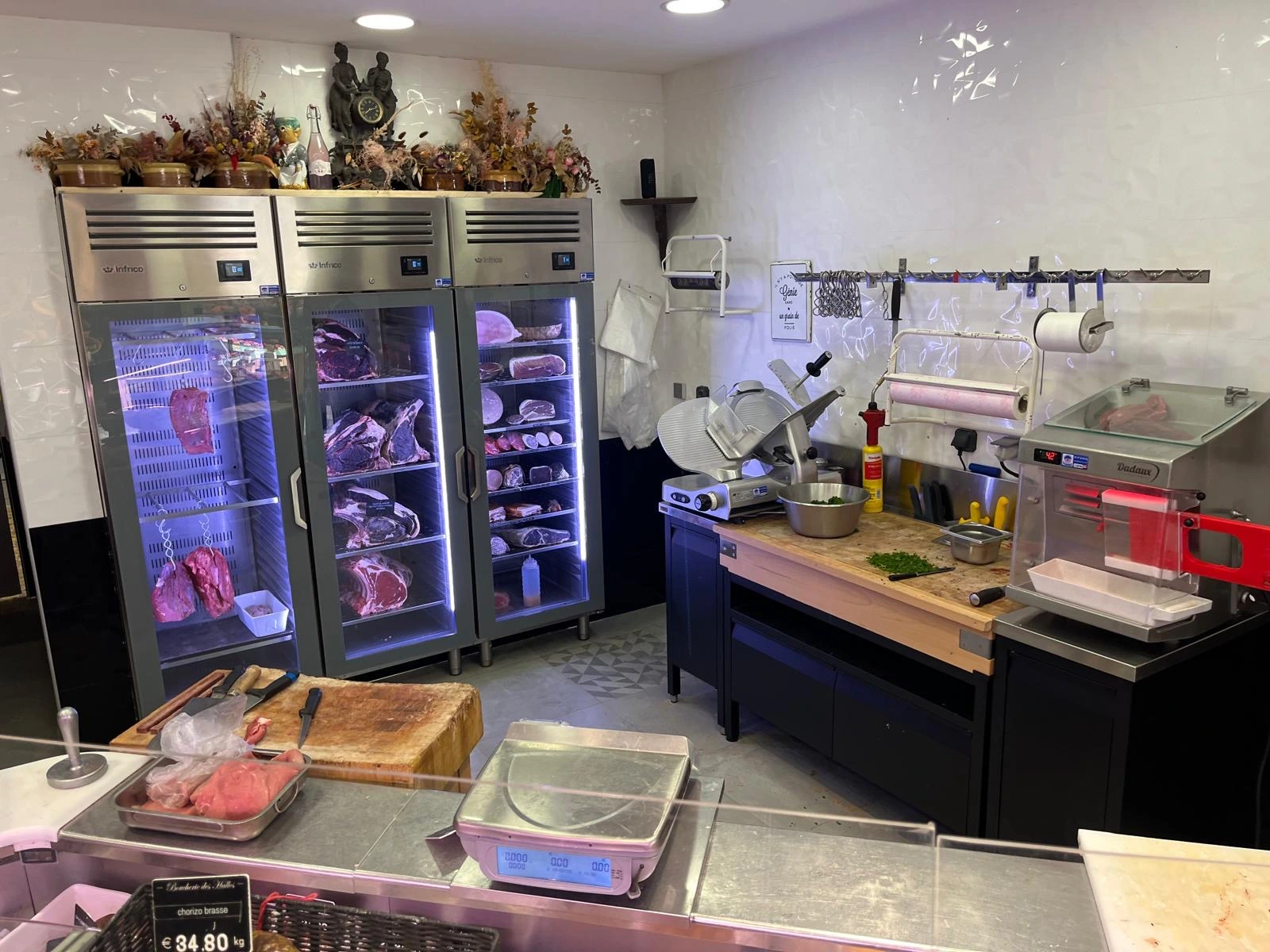agencement boucherie